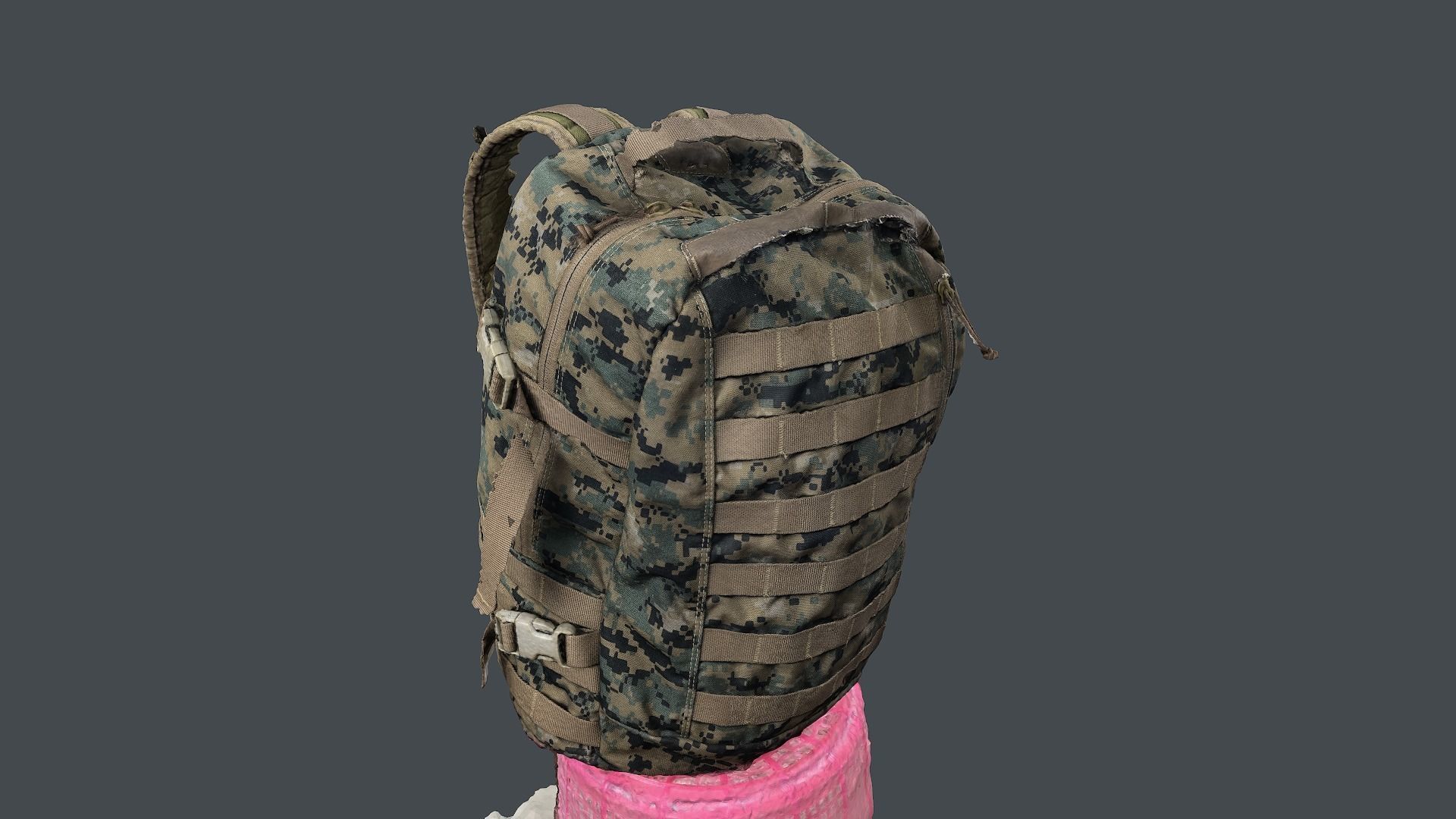 USMC ILBE Assault Pack 3D scan 3D model_1