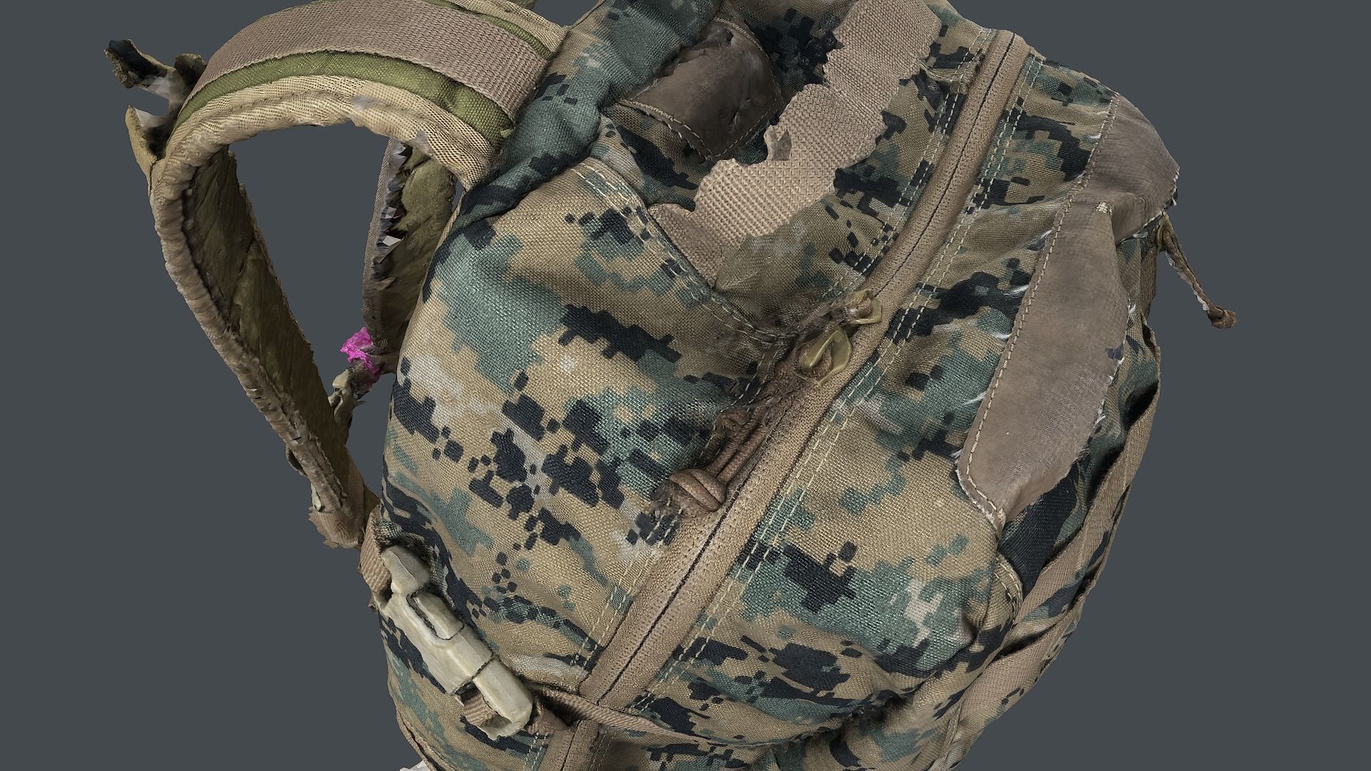 USMC ILBE Assault Pack 3D scan 3D model_6