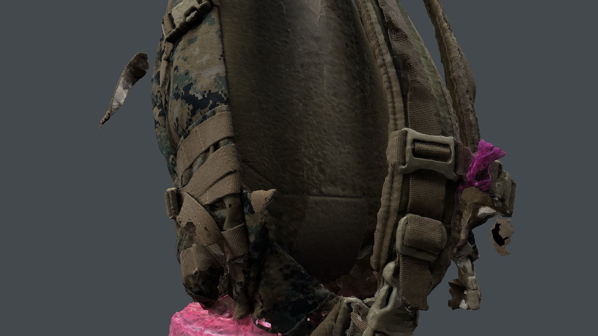 USMC ILBE Assault Pack 3D scan 3D model_8