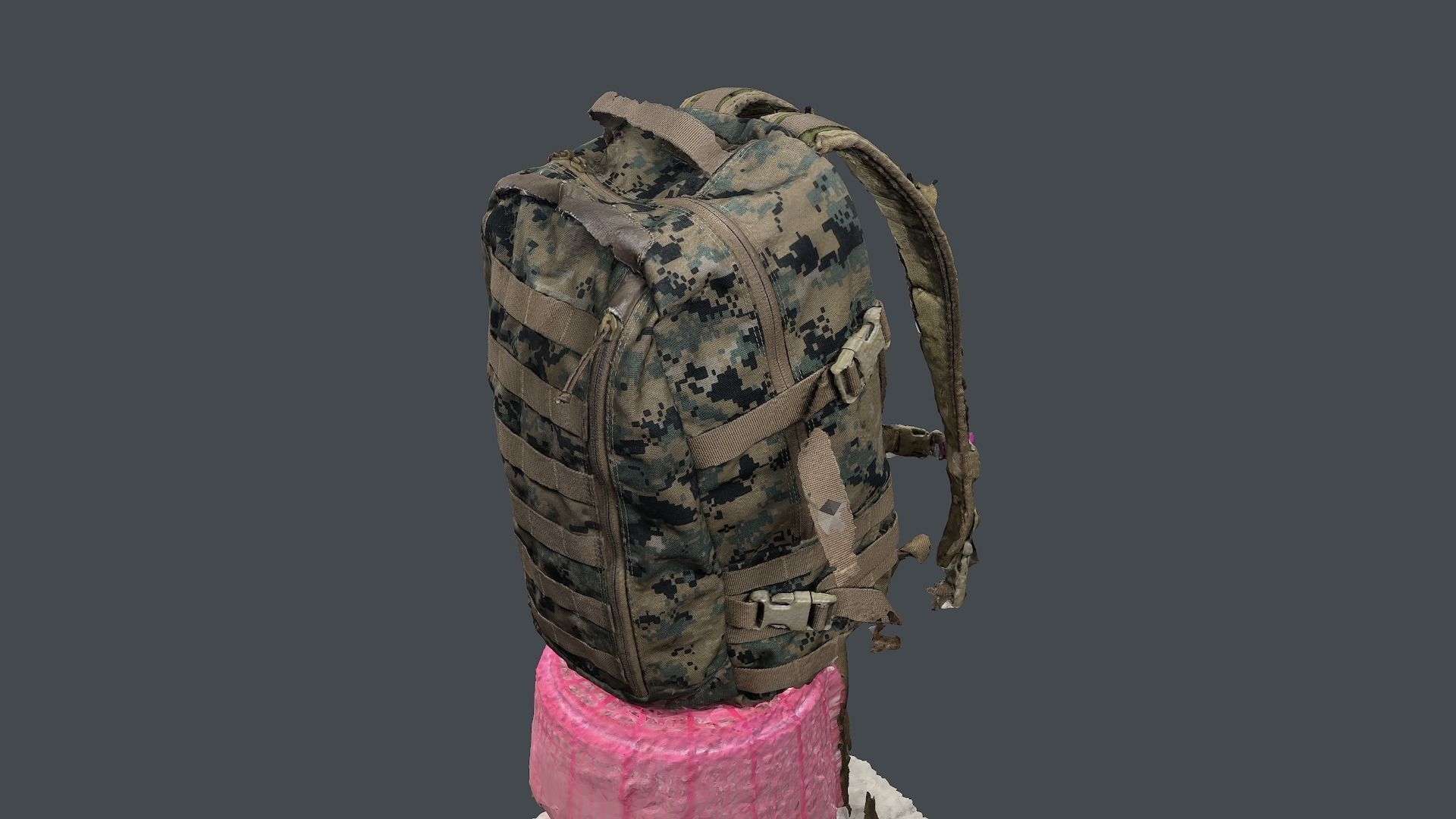 USMC ILBE Assault Pack 3D scan 3D model_2