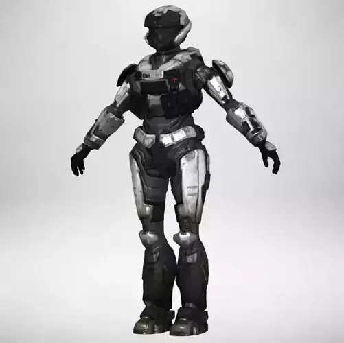 Gameready Future Character - 105 3D model