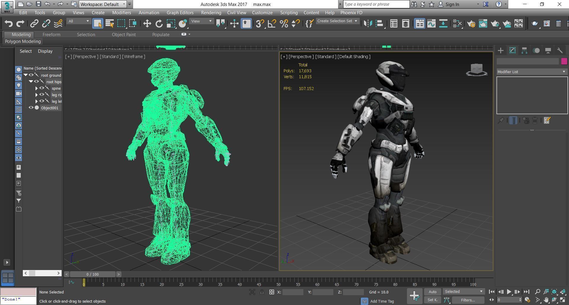 Gameready Future Character - 105 3D model_10