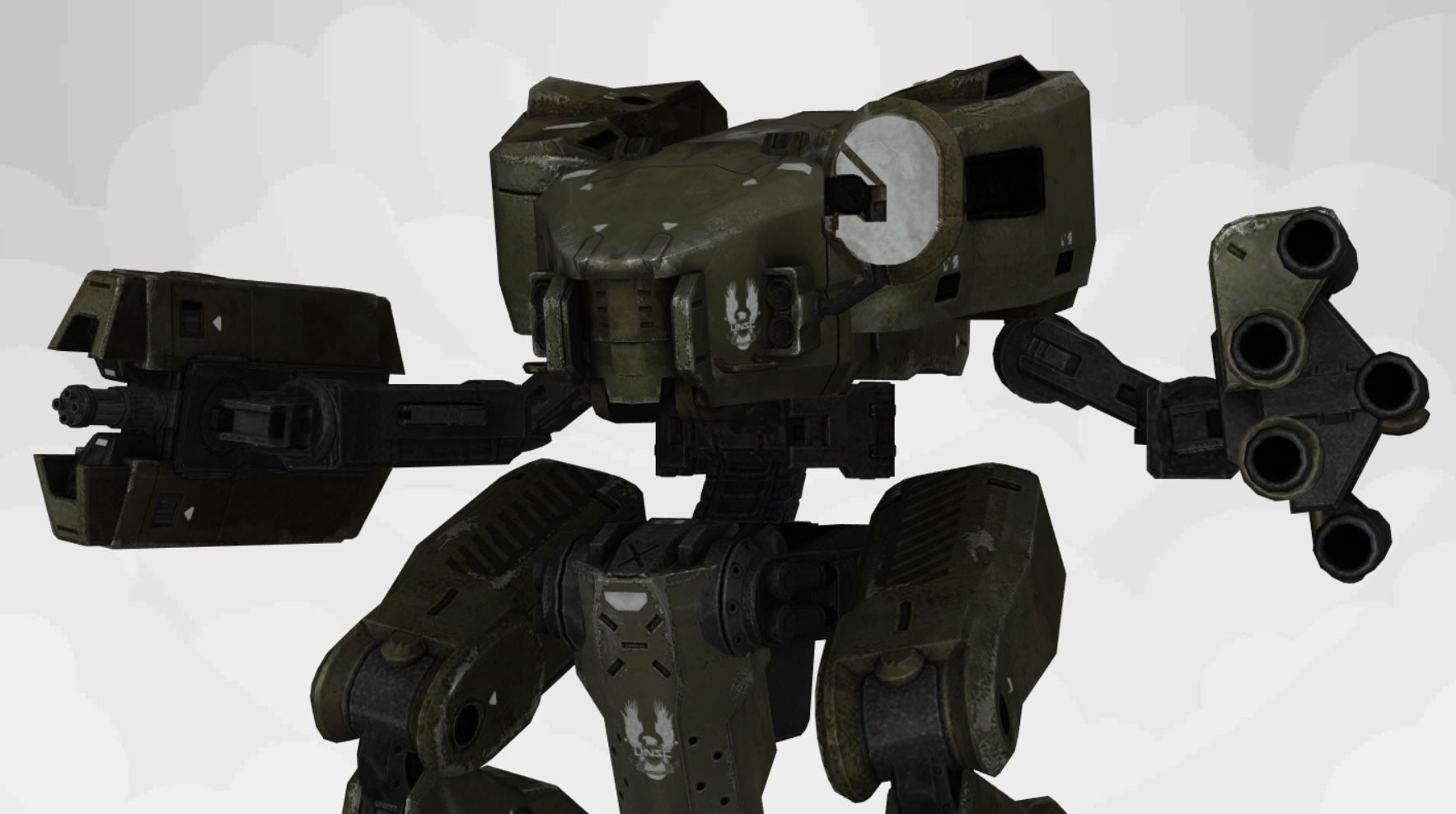 Gameready Future Character - 106 3D model_9