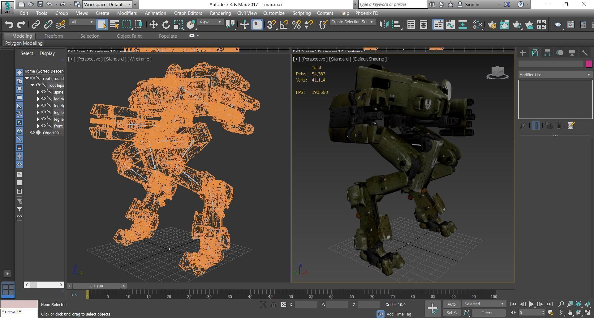 Gameready Future Character - 106 3D model_10