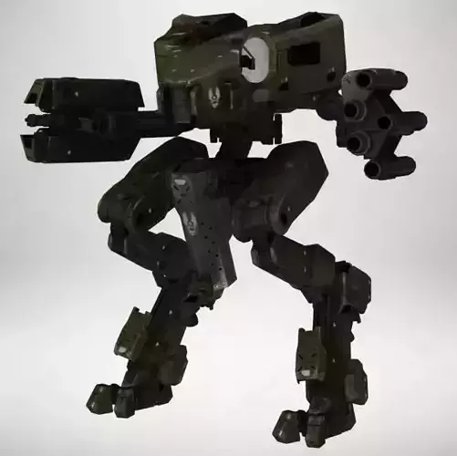 Gameready Future Character - 106 3D model Gameready Future Character - 106 3D model