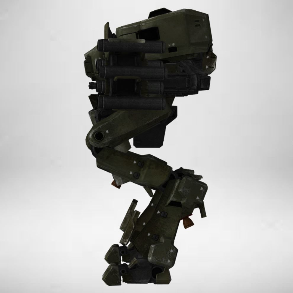 Gameready Future Character - 106 3D model_3