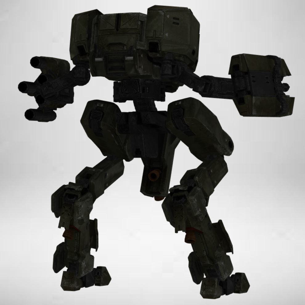 Gameready Future Character - 106 3D model_4