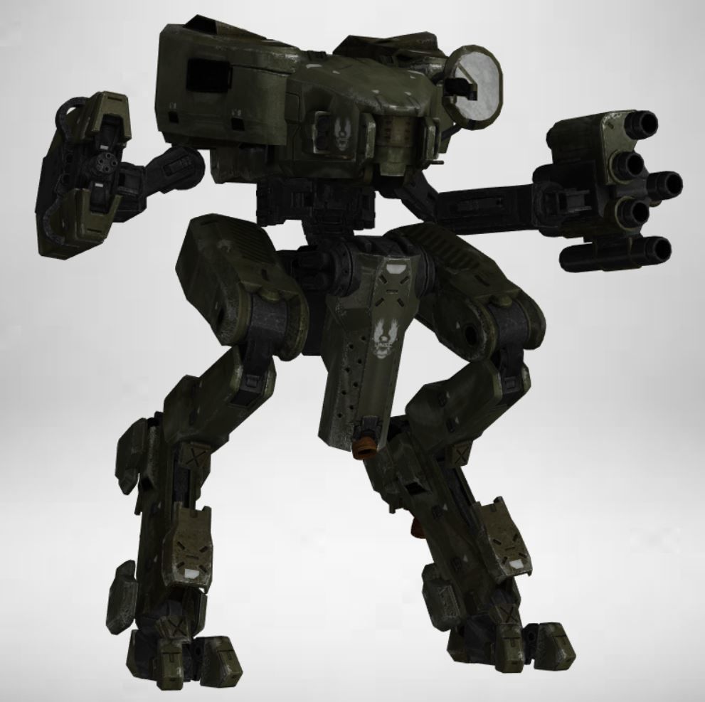 Gameready Future Character - 106 3D model_5