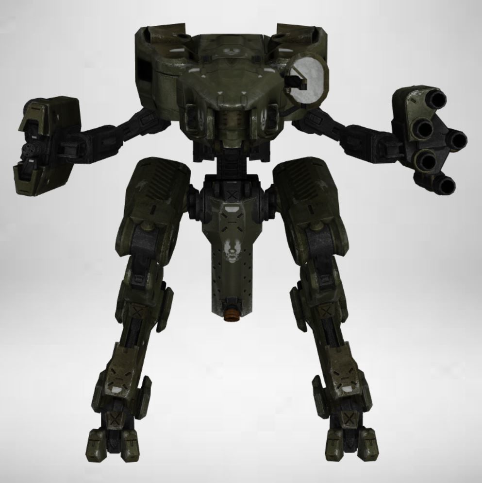 Gameready Future Character - 106 3D model_1