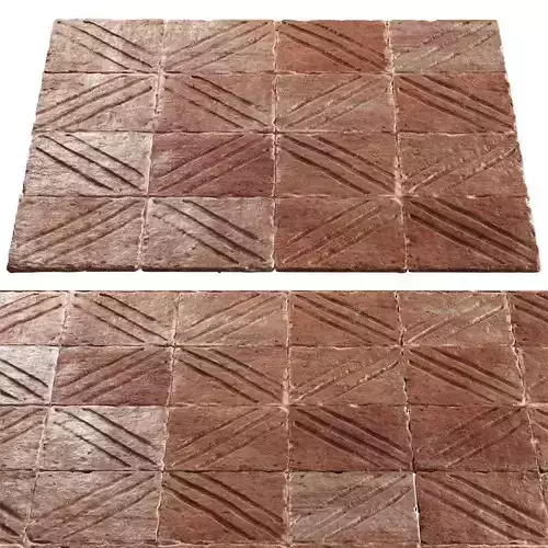 Ceramic floor tiles  3D model