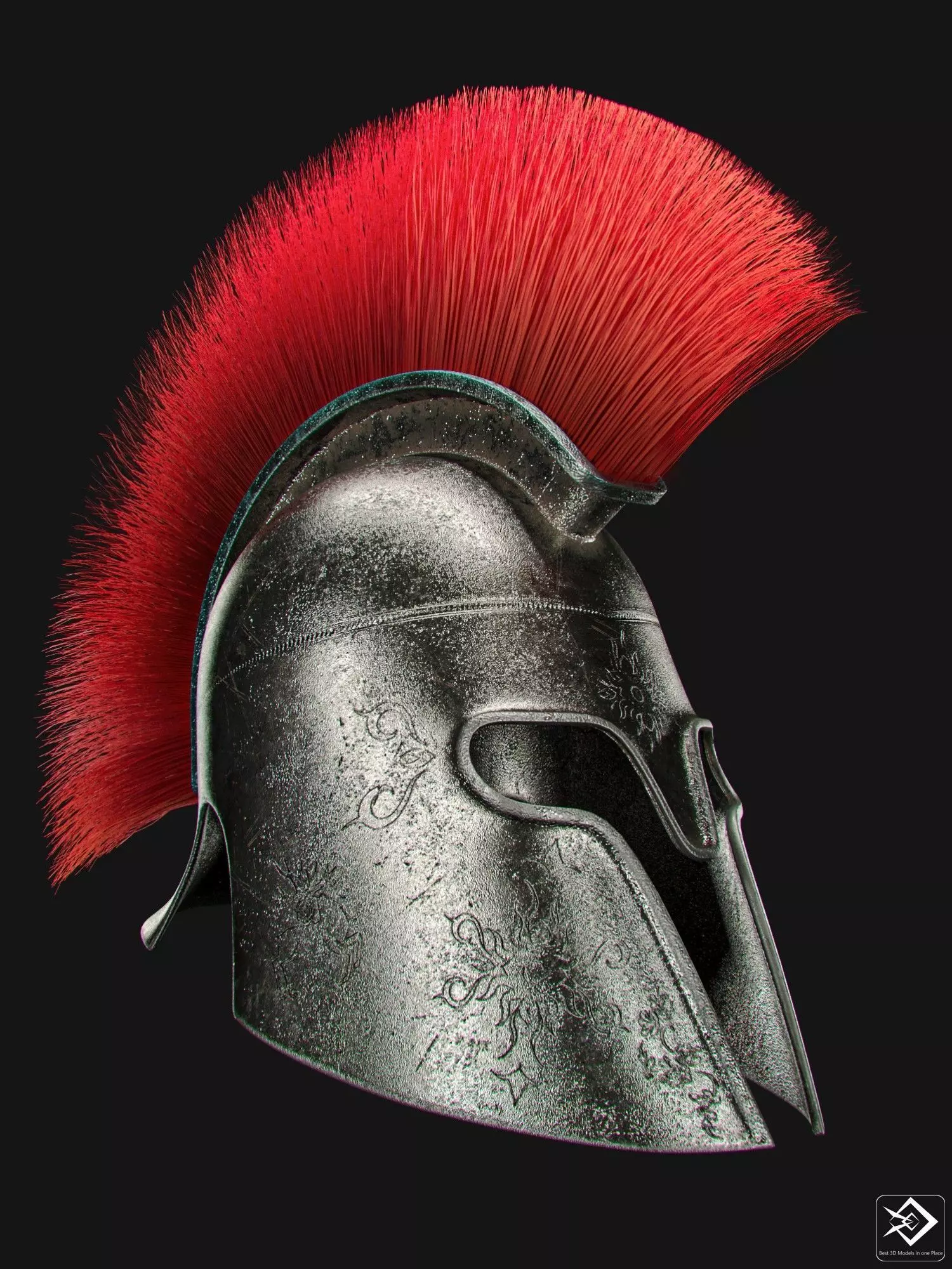 rome helmet 3D model_0