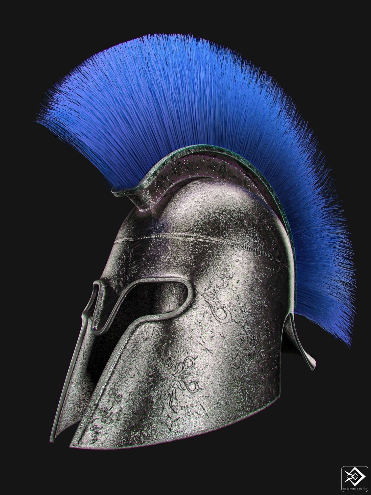 rome helmet 3D model_1