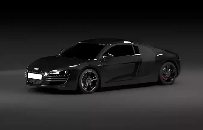 Audi R8 3D MODEL 