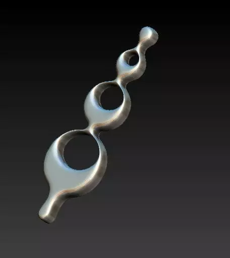 Pendant 3D print model_0
