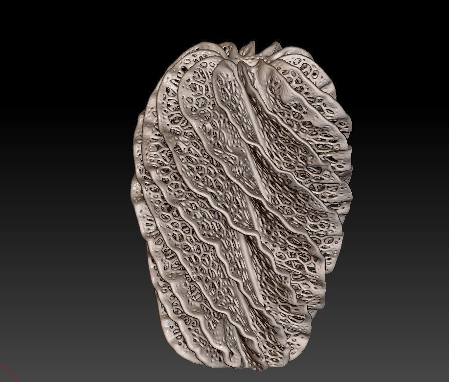 Decorative vases 3D print model_8