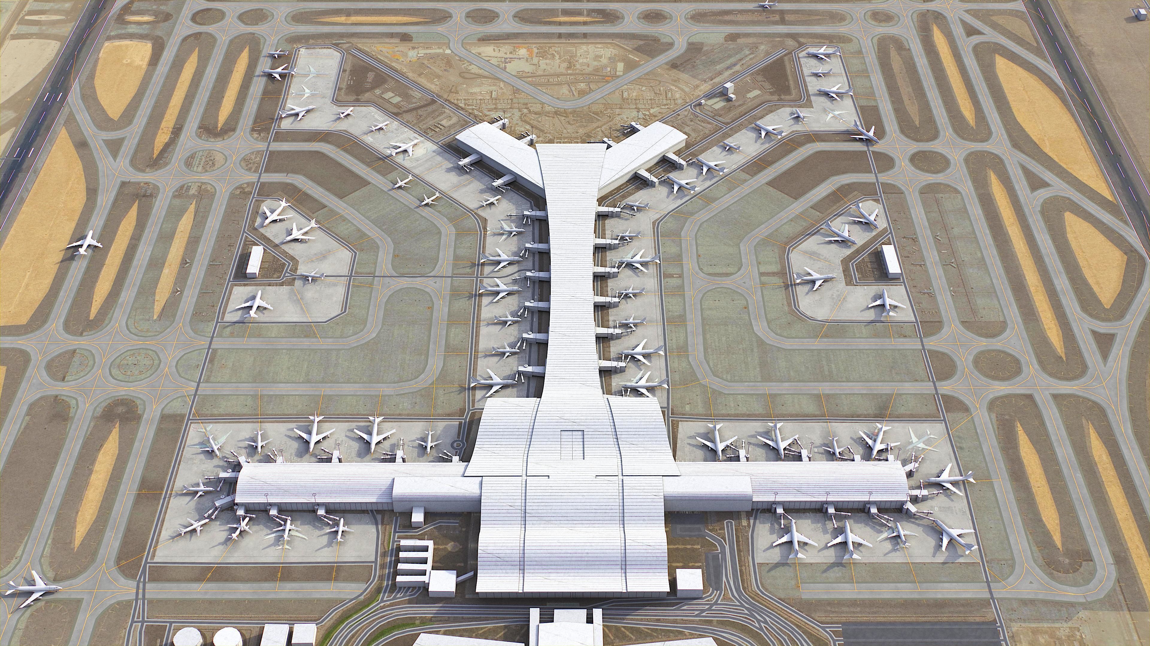 Qatar Low-poly 3D model_21