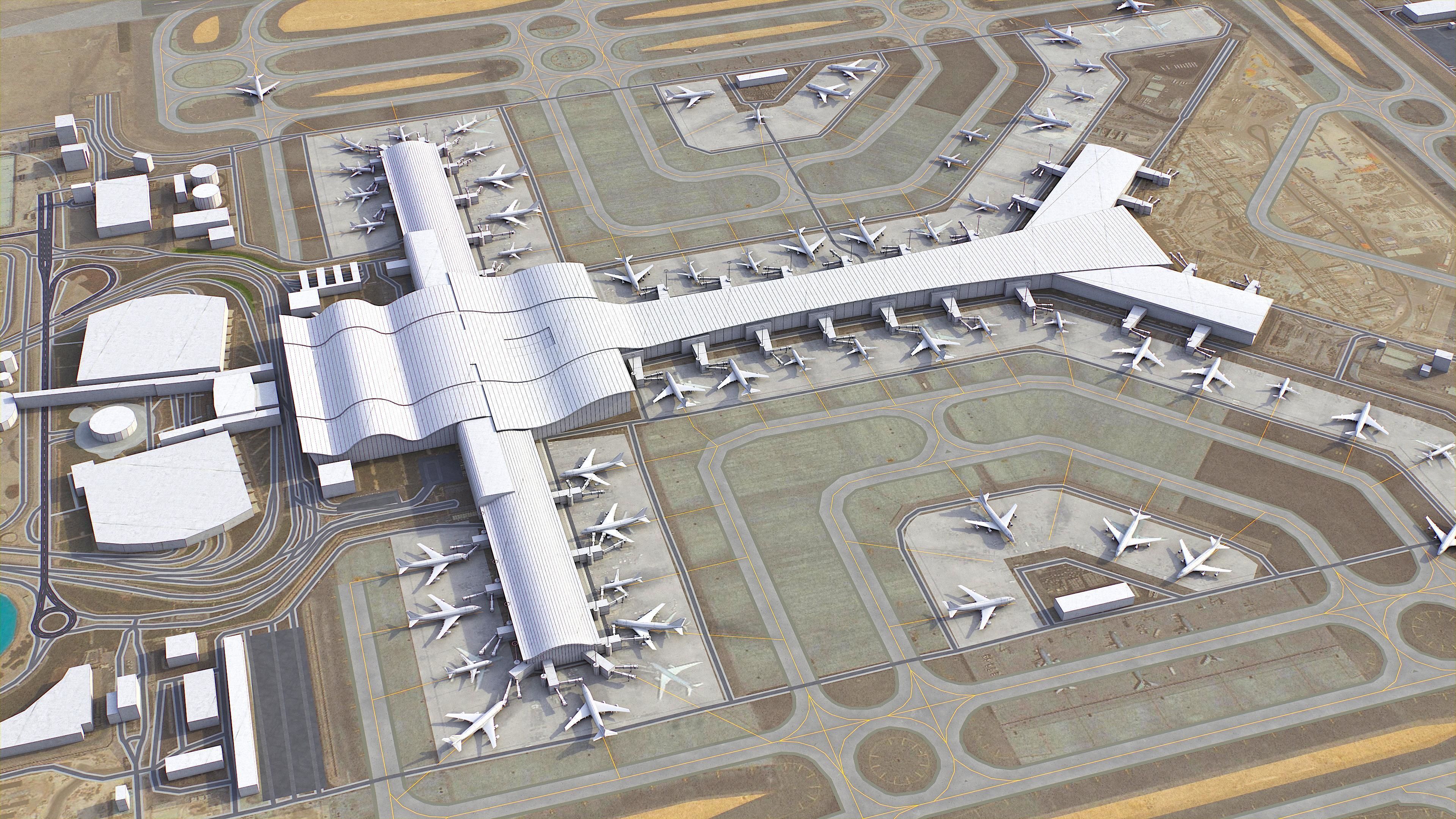 Qatar Low-poly 3D model_20