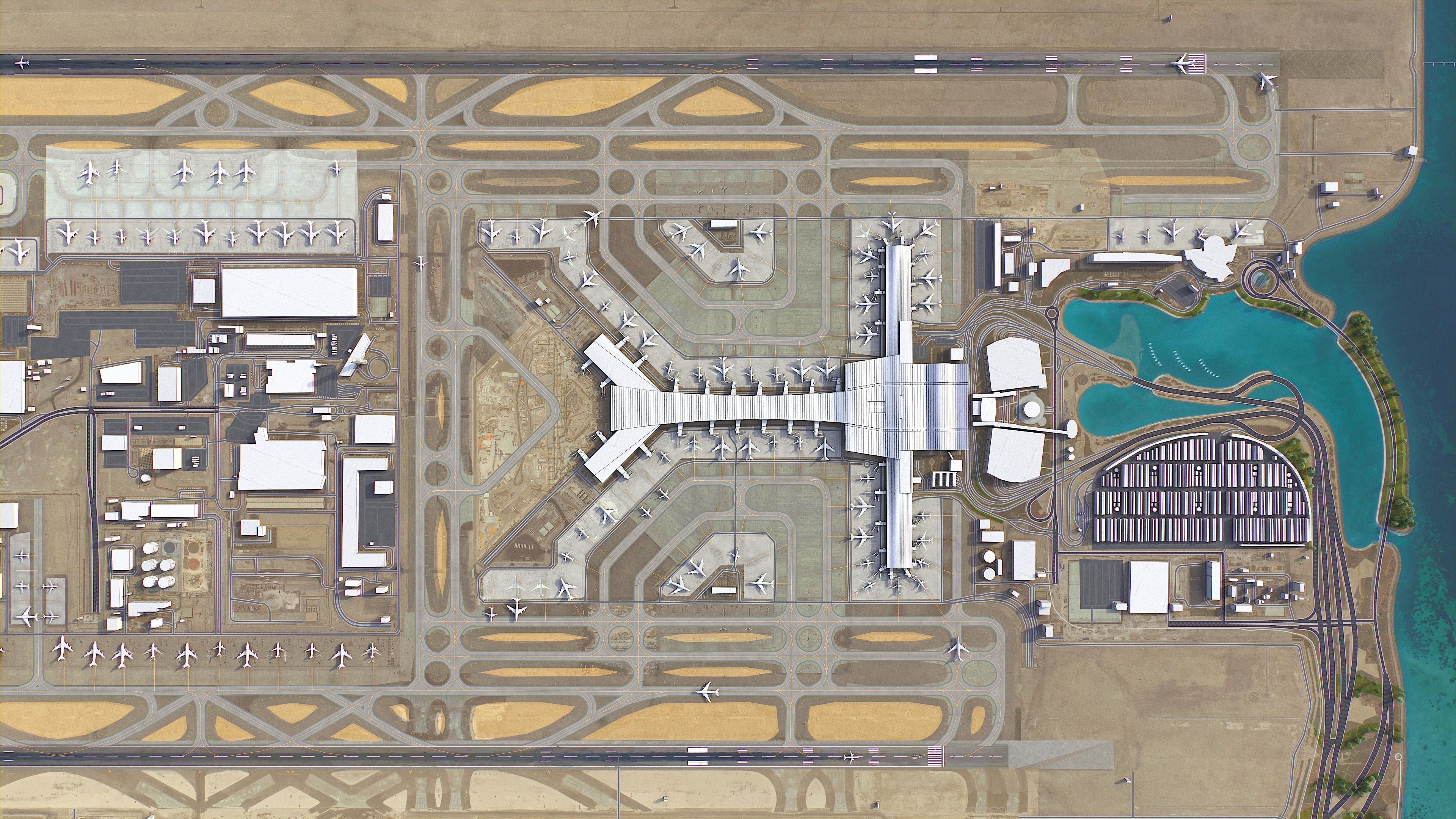 Qatar Low-poly 3D model_25