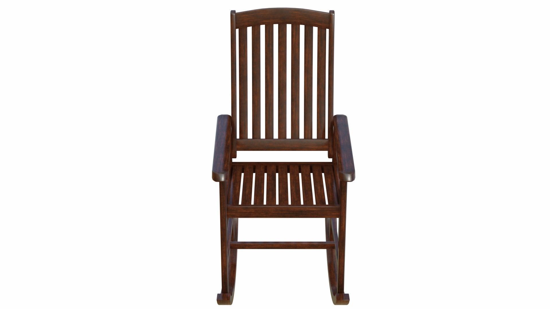 Rocking chair 3D model_8