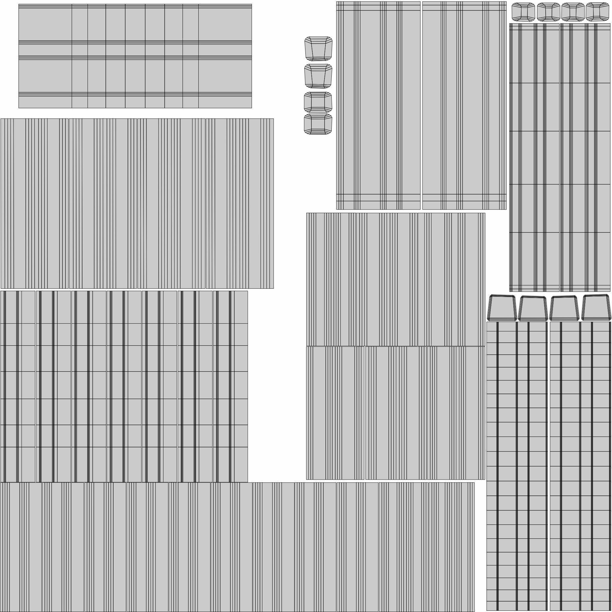 Rocking chair 3D model_13