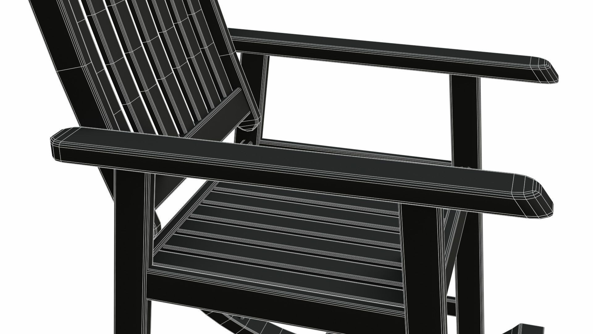 Rocking chair 3D model_18