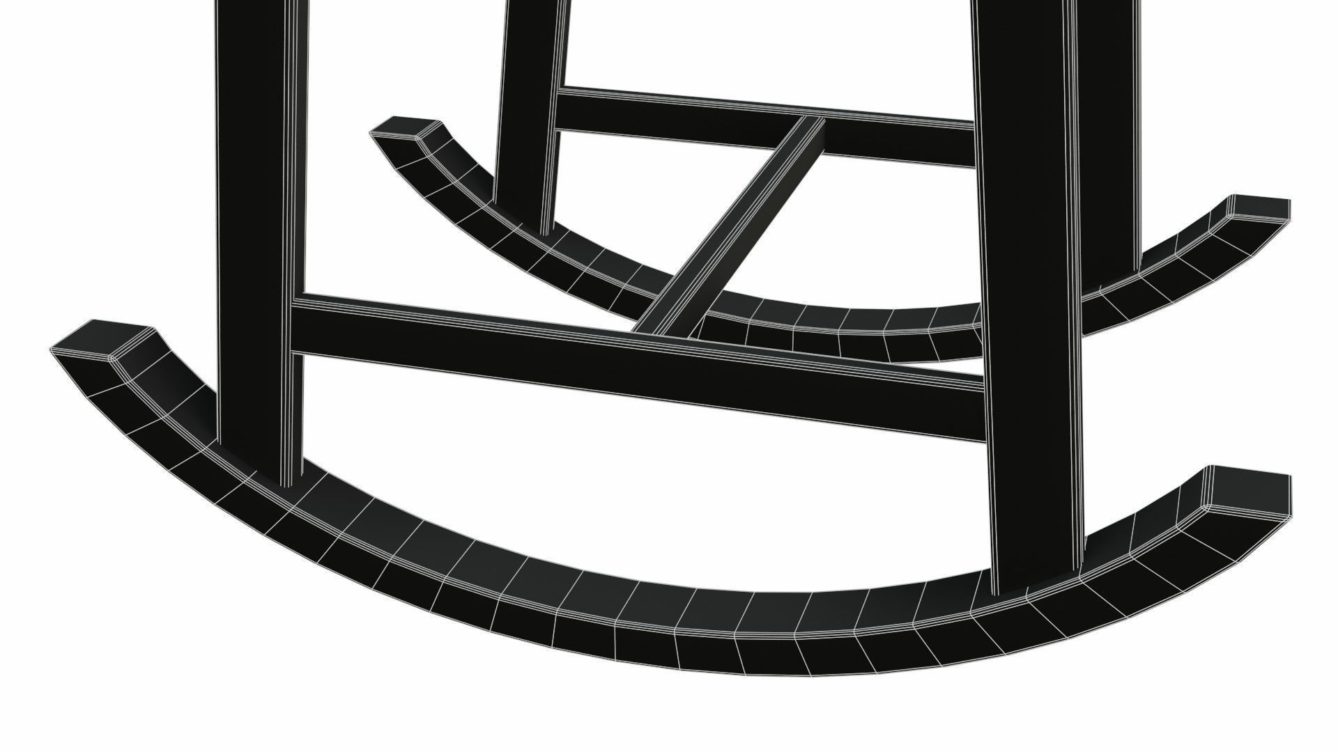 Rocking chair 3D model_19