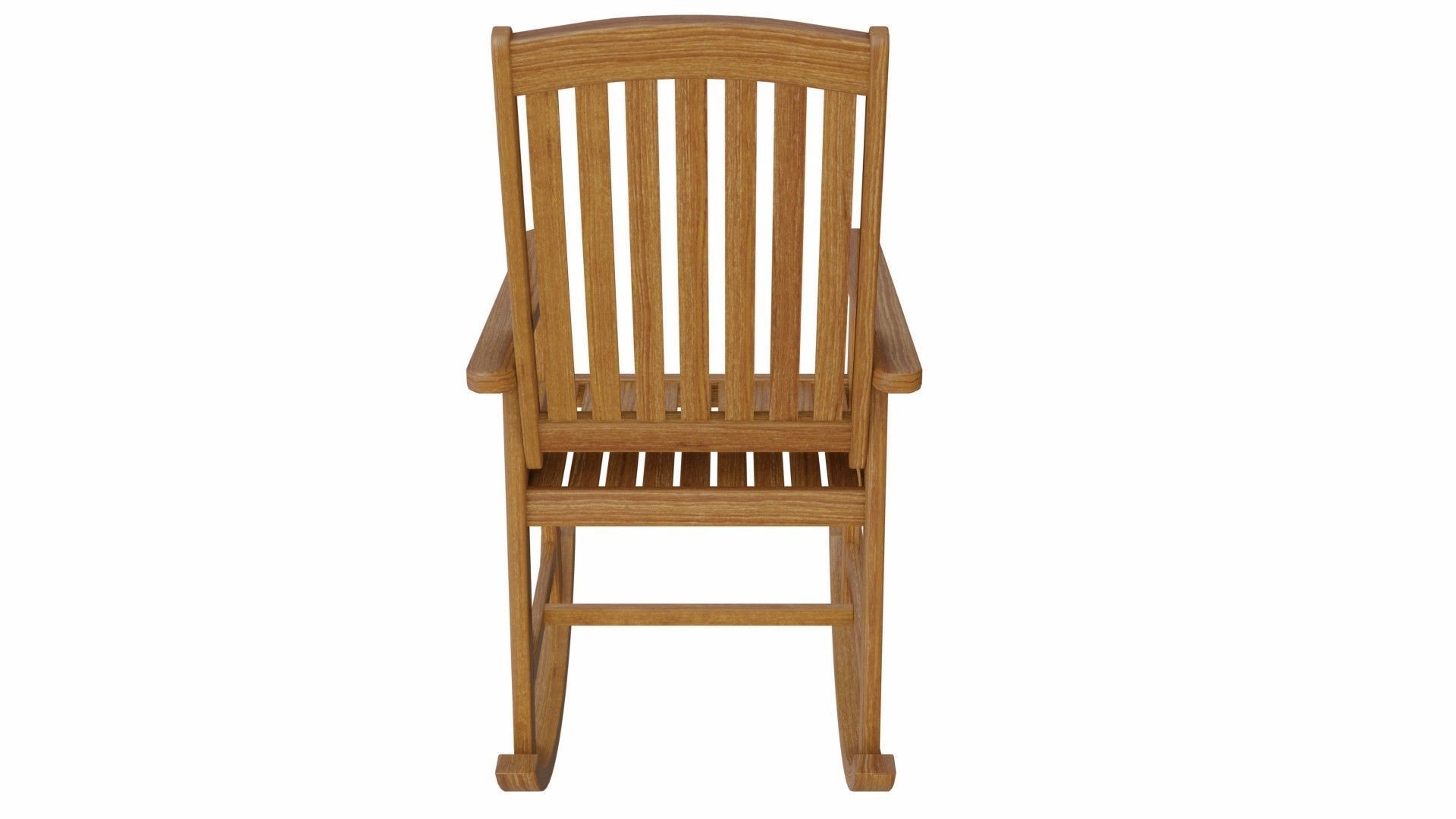 Rocking chair 3D model_5