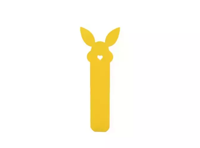 Bookmark bunny toothpick