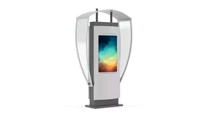 Information Kiosk 3D model