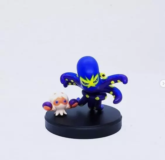 Pokemon Clobbopus and Grapploct 3D print model_0