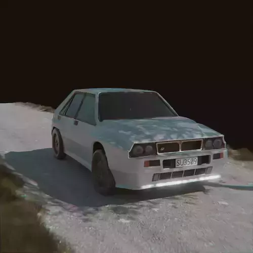 lancia delta integrale Free 3D model