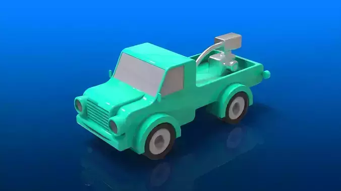 Toy Truck 3D model
