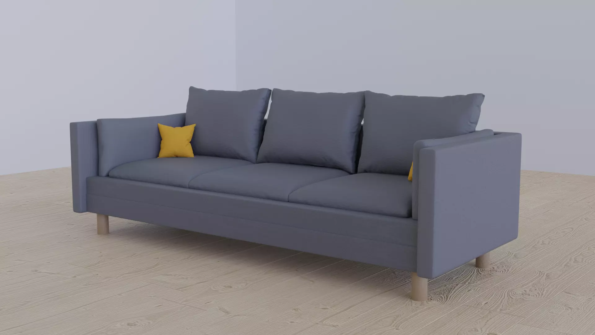 Couch Sofa Living Room Free 3D model