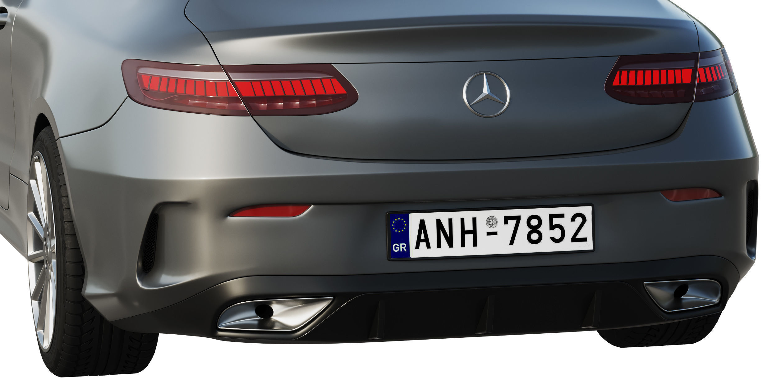 Mercedes-Benz E-Class Coupe AMG-Line 2021 3D model_11