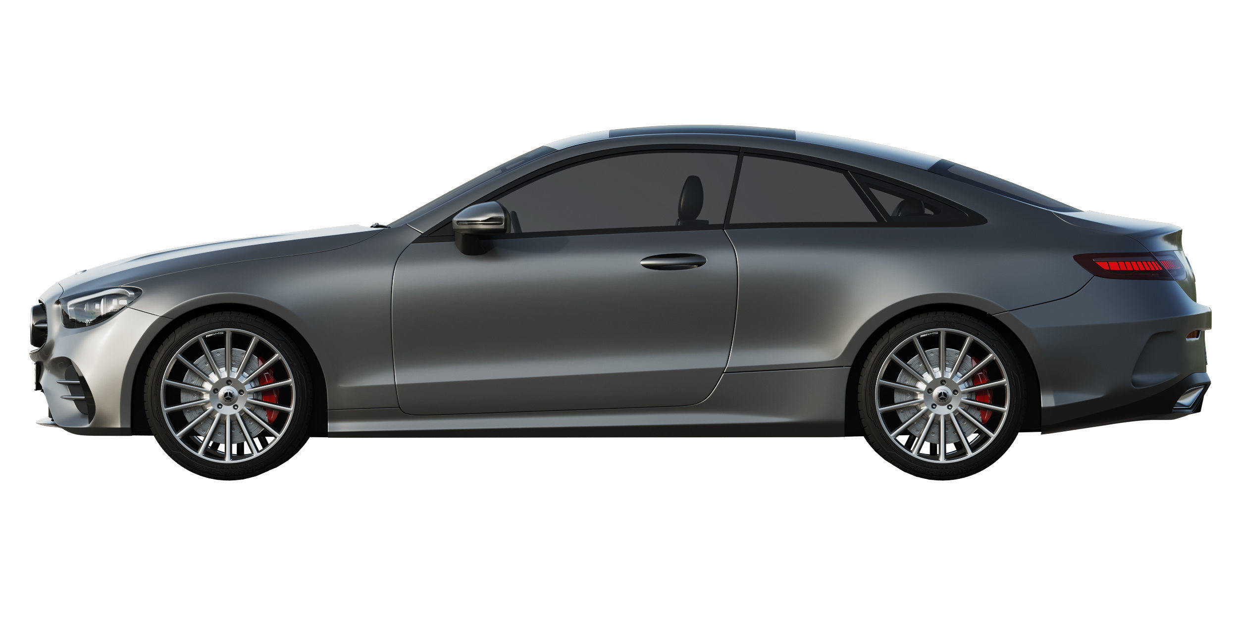 Mercedes-Benz E-Class Coupe AMG-Line 2021 3D model_5