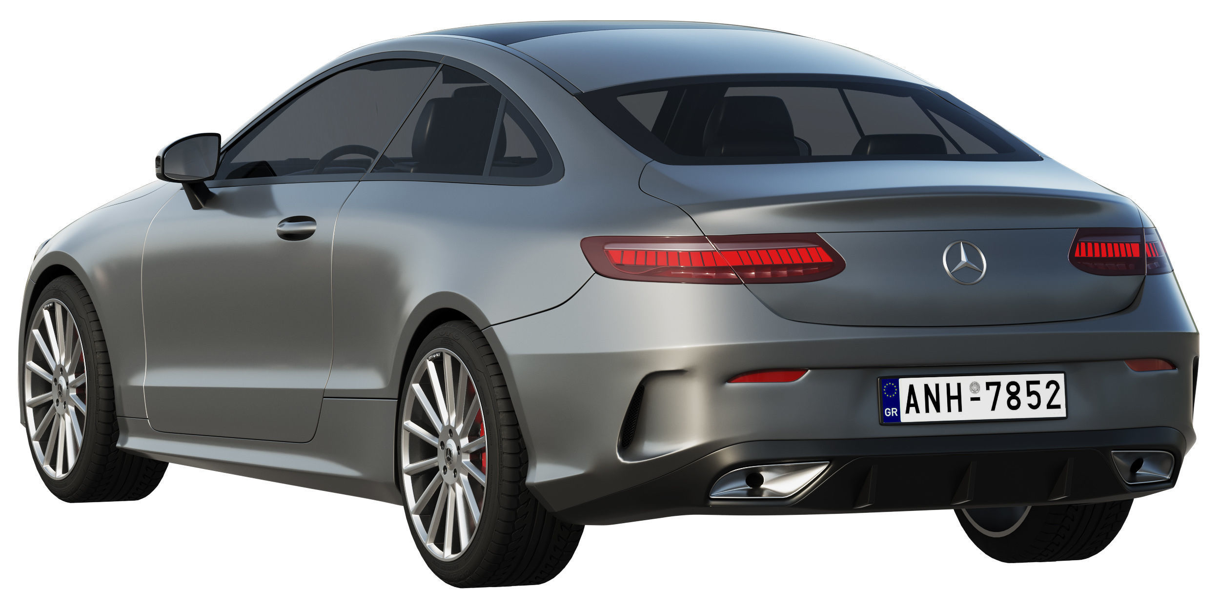 Mercedes-Benz E-Class Coupe AMG-Line 2021 3D model_2