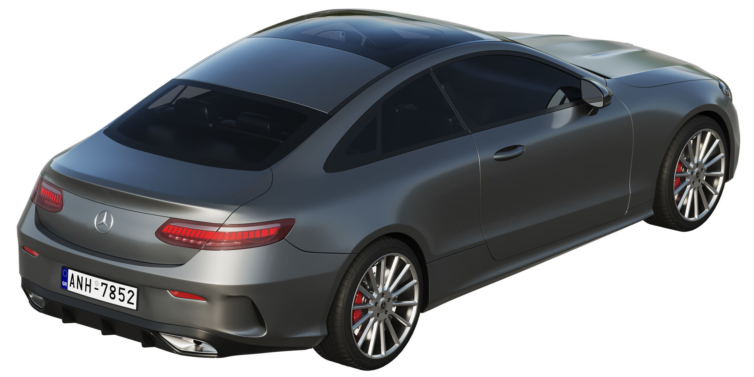 Mercedes-Benz E-Class Coupe AMG-Line 2021 3D model_4
