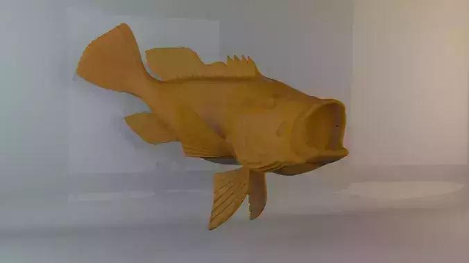 Peacock Bass Fish STL