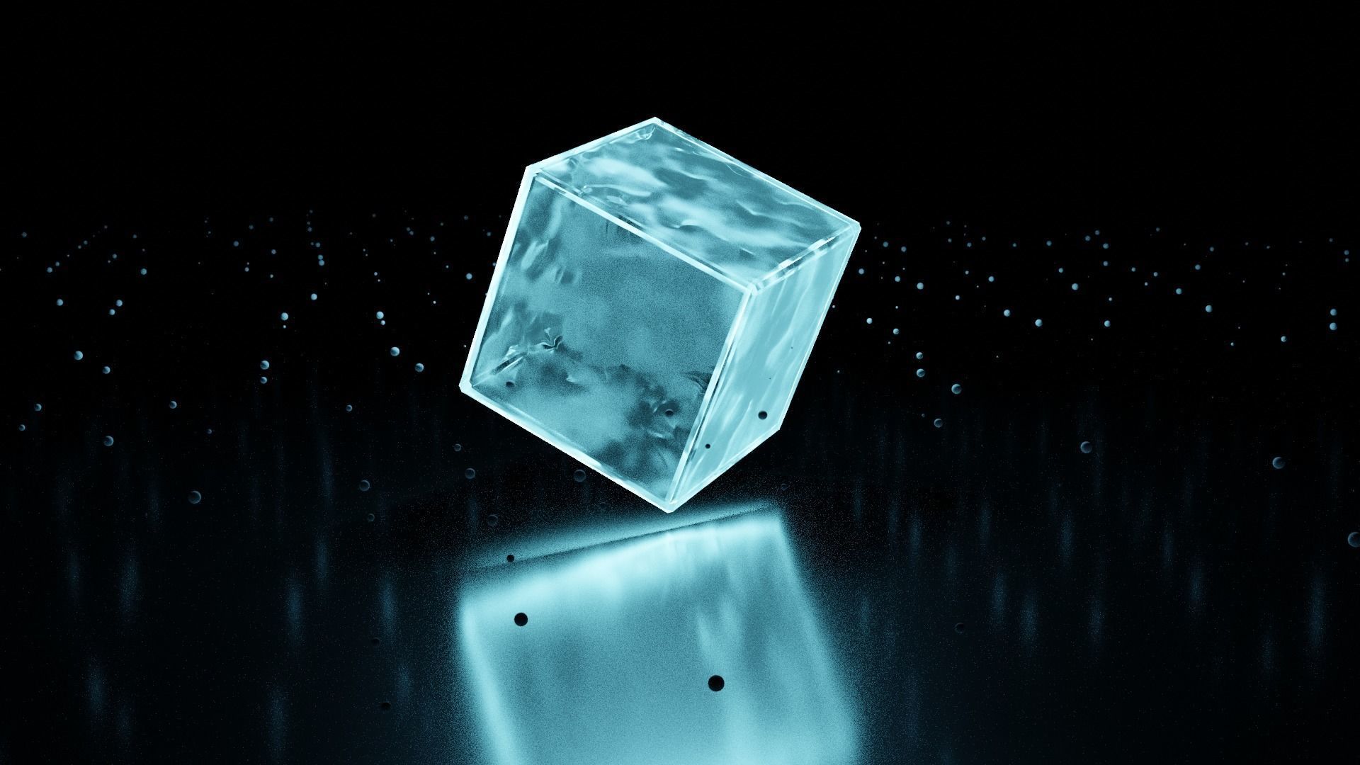3D Animated Cube inside a Cube 3D model_3
