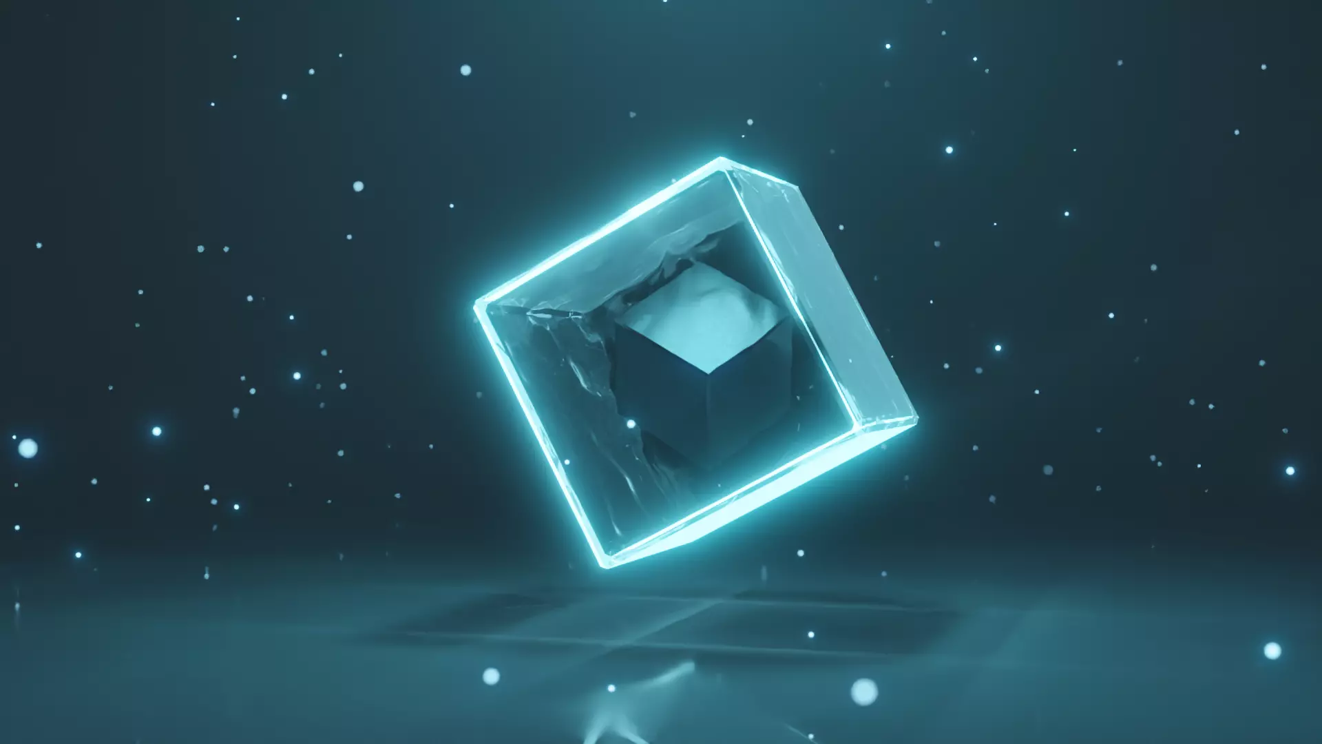 3D Animated Cube inside a Cube 3D model_0