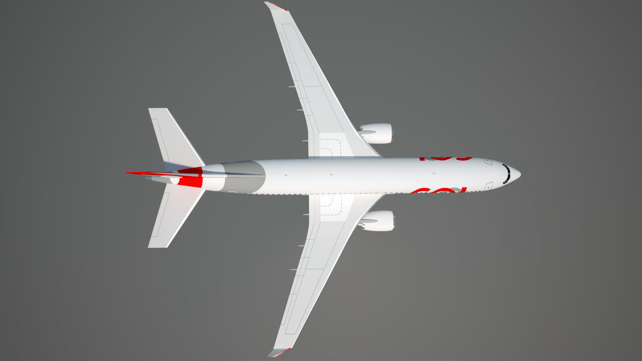 Gol airlines Boeing 737 max 8 3D model_11