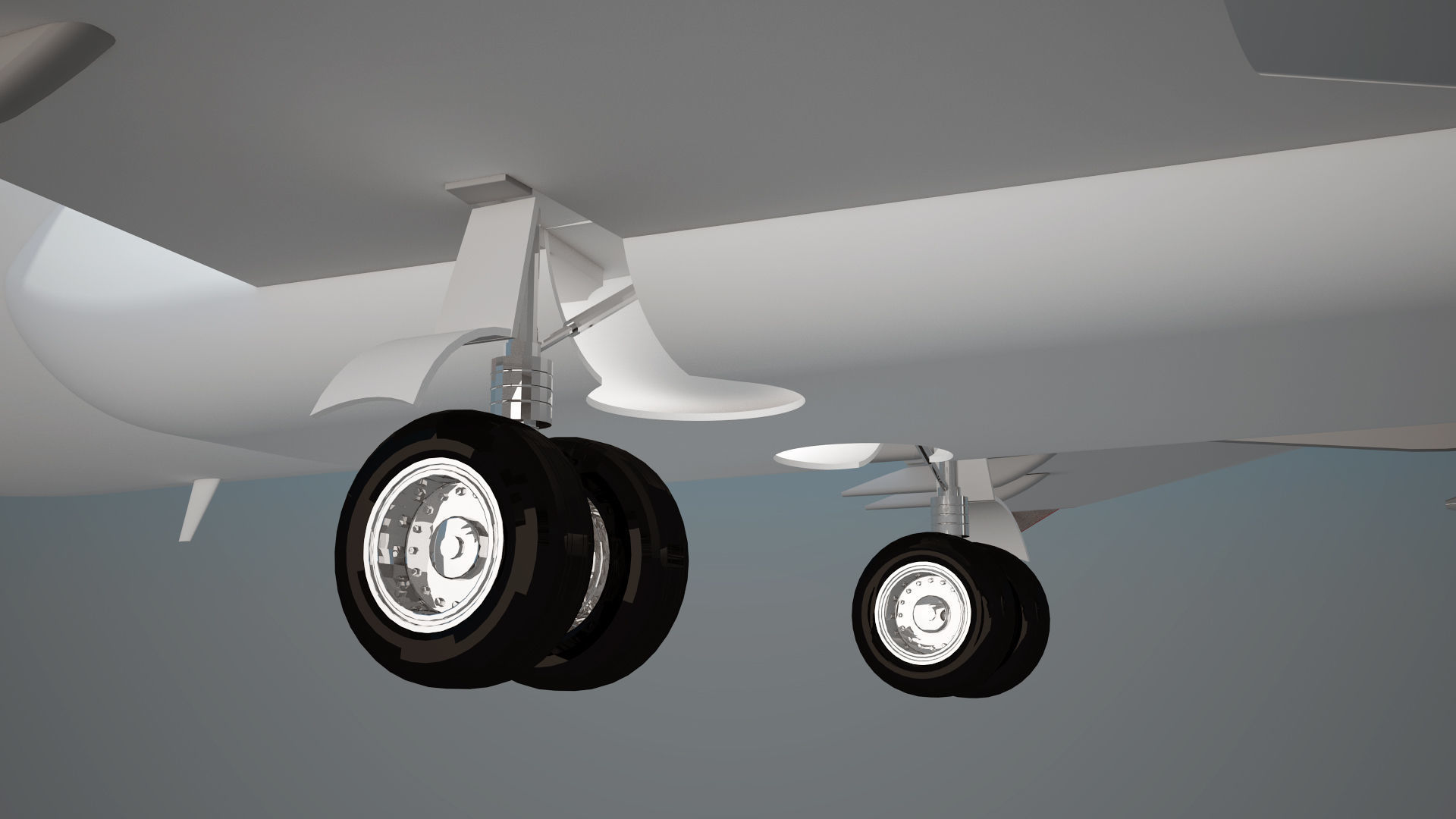 Gol airlines Boeing 737 max 8 3D model_12