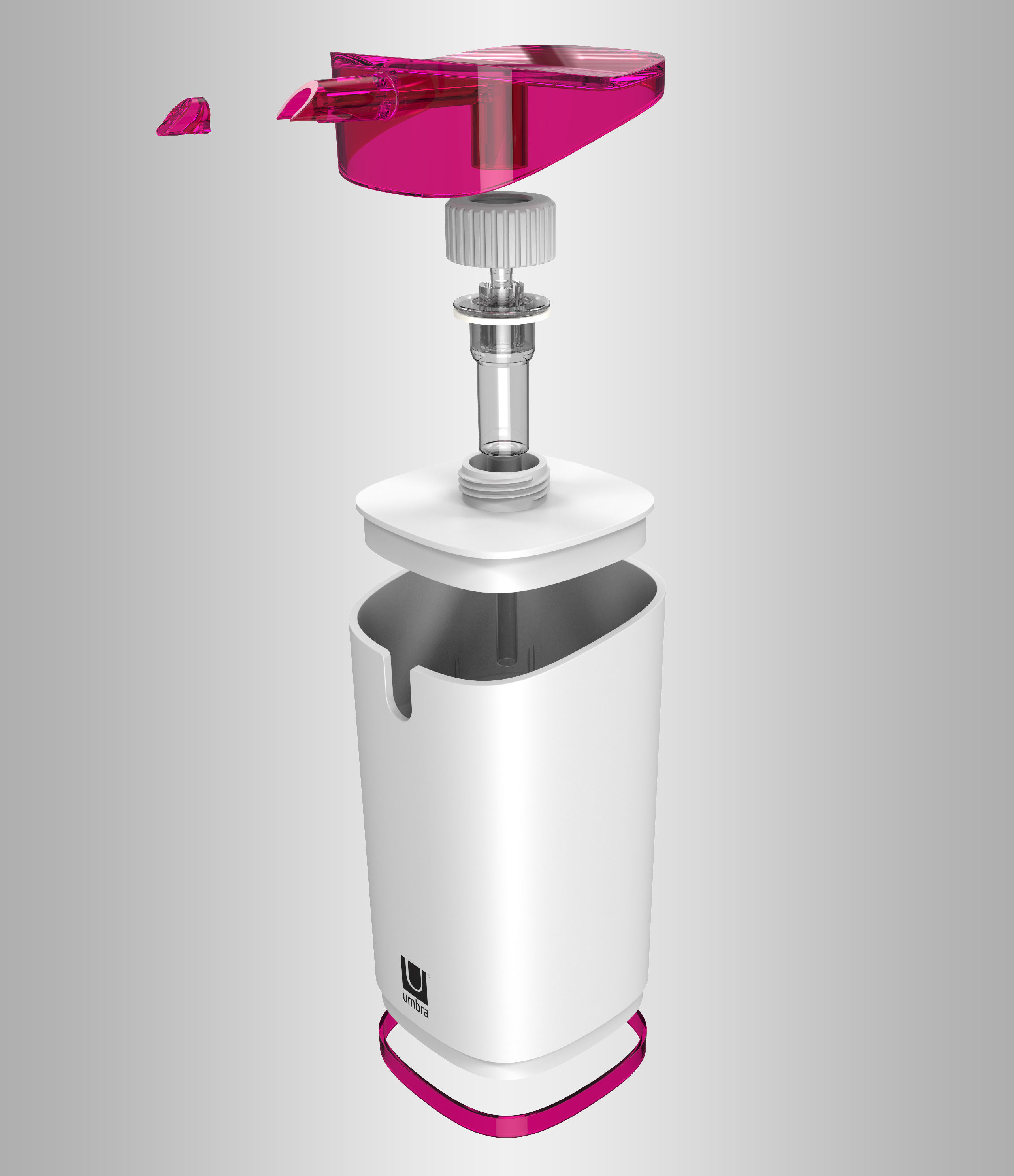 The Umbra Tower Soap Dispenser 3D print model_4