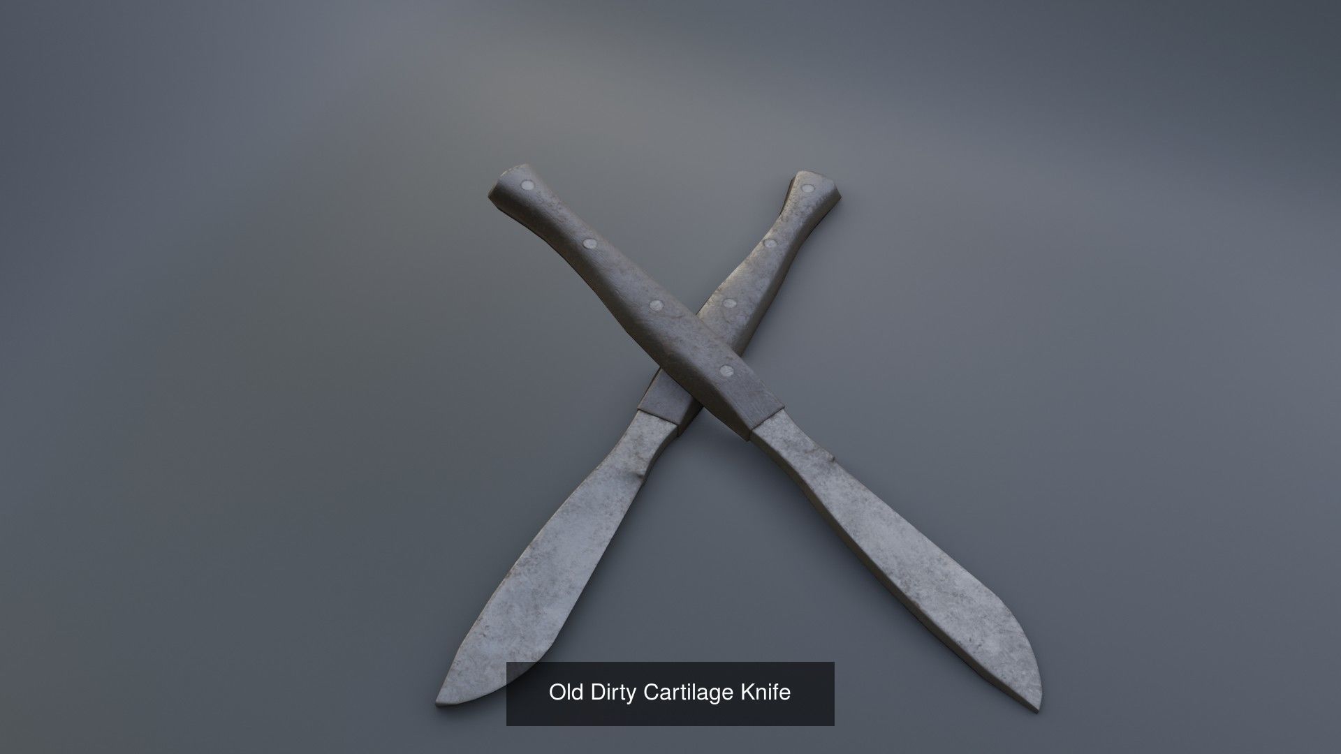 Dirty Post Mortem Tools 3D Model Collection_1
