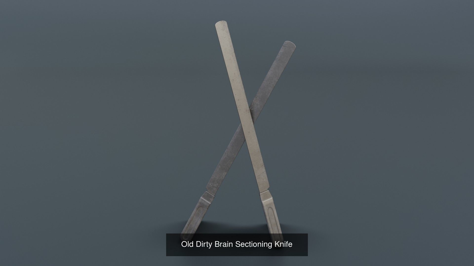 Dirty Post Mortem Tools 3D Model Collection_6