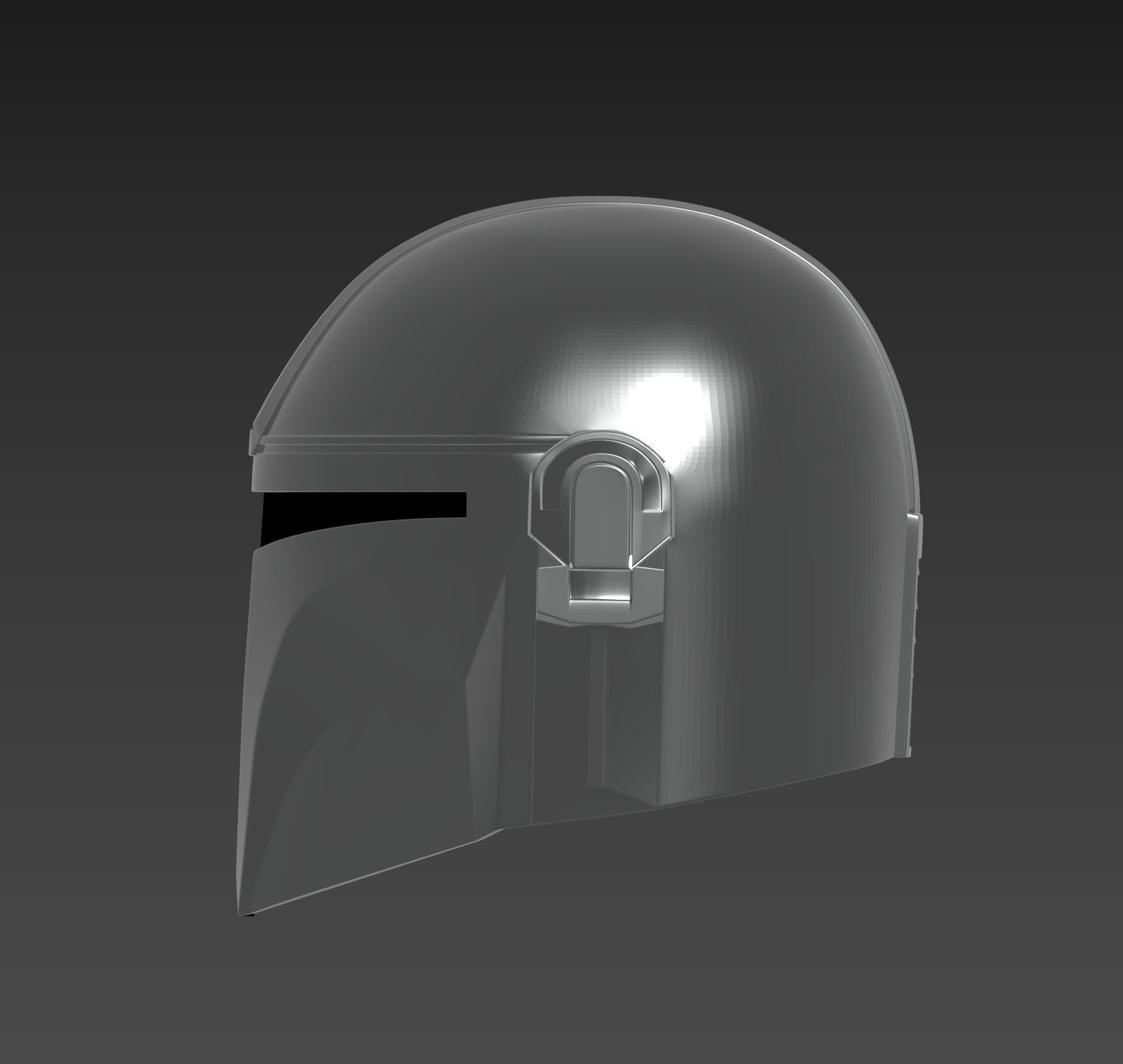 Star Wars The Mandalorian Beskar Armor Cosplay  3D print model_10