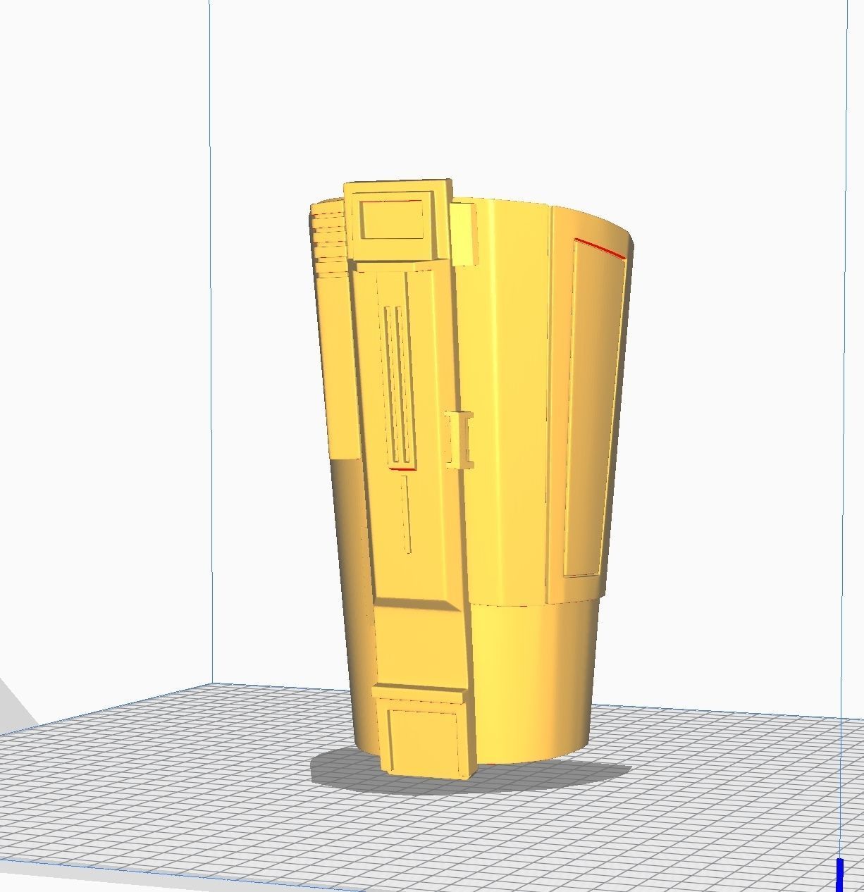 Star Wars The Mandalorian Beskar Armor Cosplay  3D print model_32