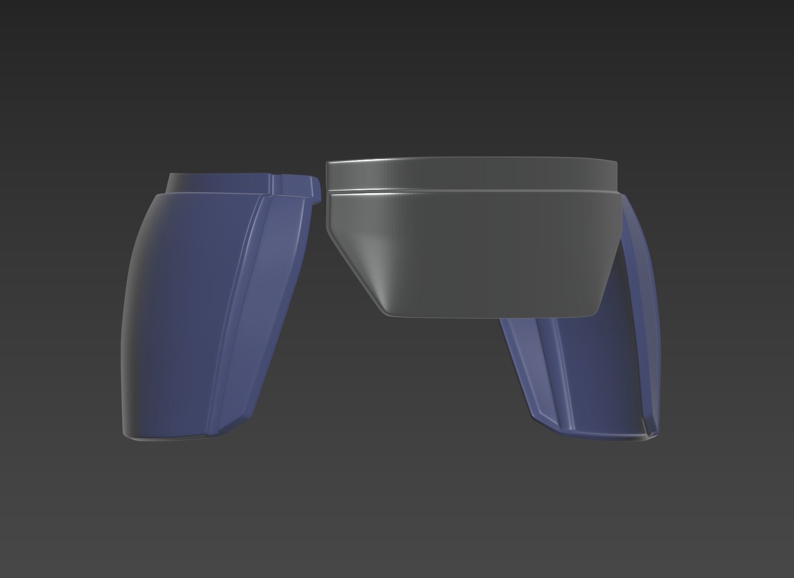 Star Wars The Mandalorian Beskar Armor Cosplay  3D print model_56