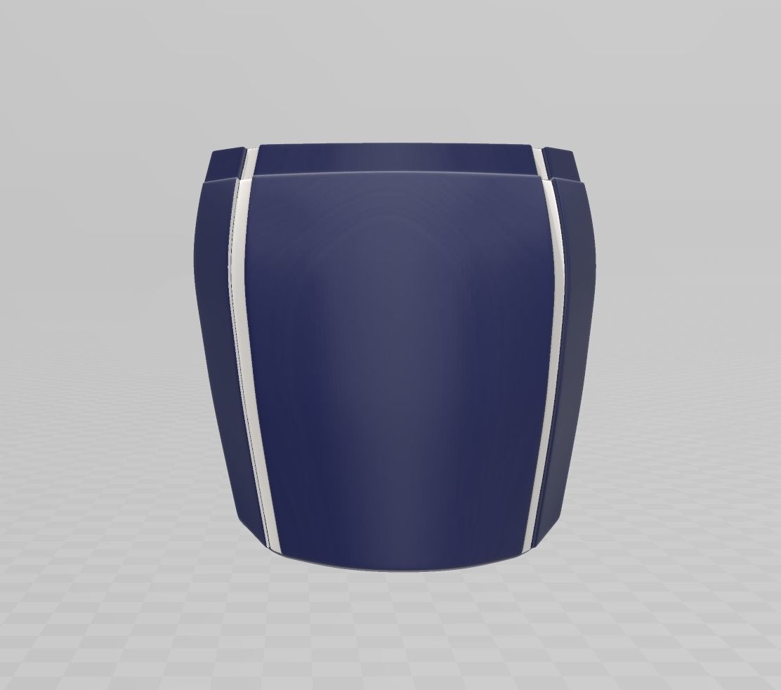 Star Wars The Mandalorian Beskar Armor Cosplay  3D print model_55