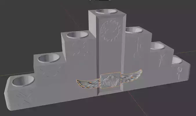 Kwanza Candle Holder